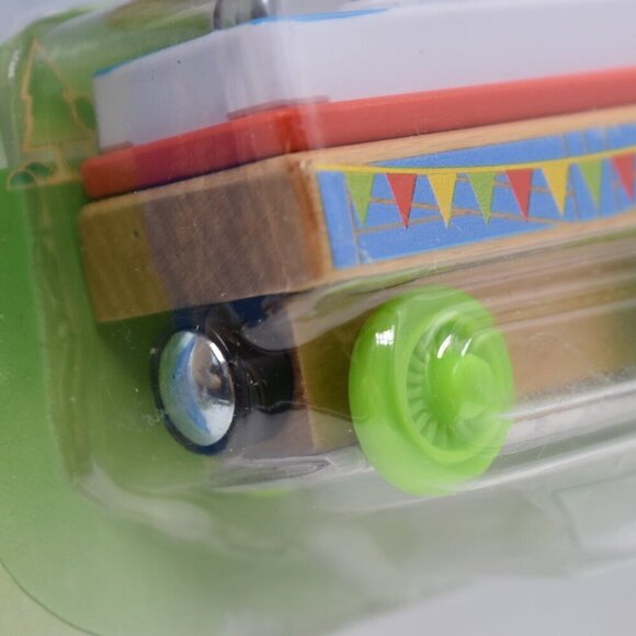 Happy Birthday Thomas Exposed Wood Cargo Car Cake Thomas & Friends Train Engine - Picture 6 of 11